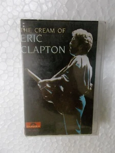 ERIC CLAPTON  THE CREAM OF CLAMSHELL  RARE orig CASSETTE TAPE INDIA indian - Picture 1 of 4