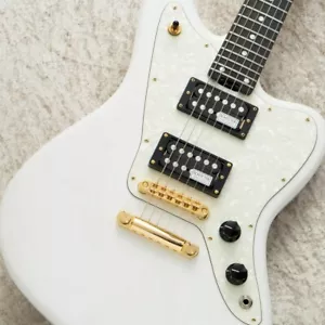 SCHECTER / AR-06-2H-AS -Snow White Openpore / limited model Electric Guitar - Picture 1 of 8