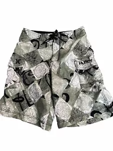 Hurley Boys Bathing Suit Swim Trunks Size 8 Beach Summer - Picture 1 of 4