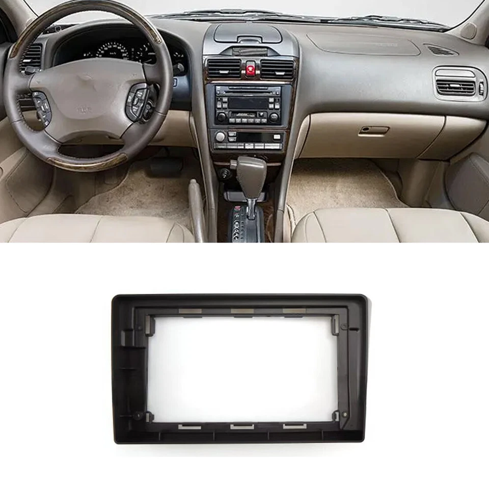 9 inch Fascia Stereo Radio Bezel Panel Frame Trim For Nissan CEFIRO A33 03-12 T - Image 1 of 1