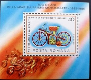 RUMANÍA 1985 - MOTOCICLETA - Imagen 1 de 1