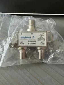 Amphenol BDS1202H Broadband Solutions 2 Way Digital Splitter - Picture 1 of 2