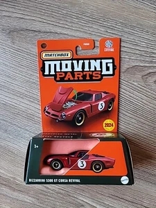 Matchbox Bizzarrini 5300 GT Corsa Revival rot Auto bewegliche Teile HVM74 2024 - Bild 1 von 2