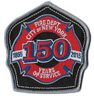 New York City 150th Anniversary Shield Design Fire Patch 