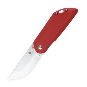 Kizer Comfort EDC Folding Knife 154CM Steel Red G10 Handle V4559C1