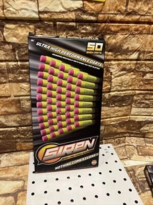 Siren Ultra Long Range Blaster 11952 Half-Dart Refill/50pc - Picture 1 of 6
