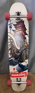 Rayne Longboards 40" Cruiser Skateboard, Favoloso Art Road Rider Camion - Foto 1 di 5