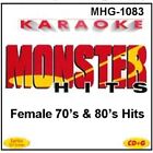 ROBERTA FLACK - Monster Hits Karaoke #1083 - Female 70s & 80s Hits - CD NEW