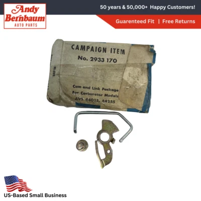 Dodge Plymouth AVS 1968 4 barriles carburador leva y equipamiento de enlace 2933170 nuevo en stock Foto 1 de 4