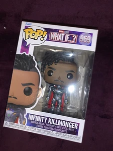 FUNKO  INFINITY KILLMONGER  #969 W protective case NIB  MARVEL  WHAT IF...? - Picture 1 of 3