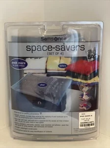 Samsonite Space Savers Bag Set Includes 4 Bags, 3 Medium and 1 Large - Picture 1 of 7