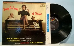 LAMBERT HENDRICKS & ROSS Sing A Song Of Basie '58 ABC Paramount MONO BEAUTY - Picture 1 of 2
