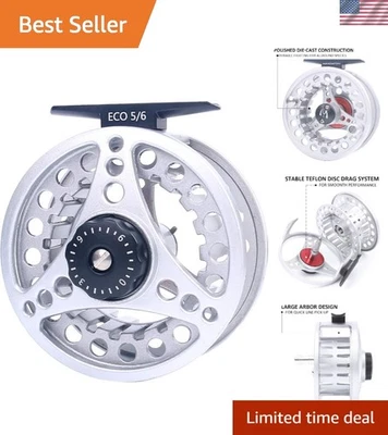 Carrete de pesca con mosca ligero ECO con recuperación rápida - perfecto para principiantes Foto 1 de 4