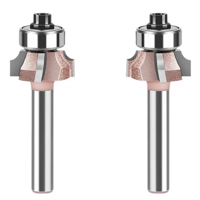 2X(Hochwertiger 4-Schlitz-Fräsersatz mit 6 mm Schaft, Vorwärts- und Rückwär2108 - Bild 1 von 4