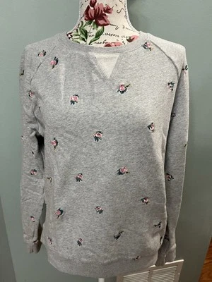Pullover bordado floral Lucky Brand talla mediana  Foto 1 de 4