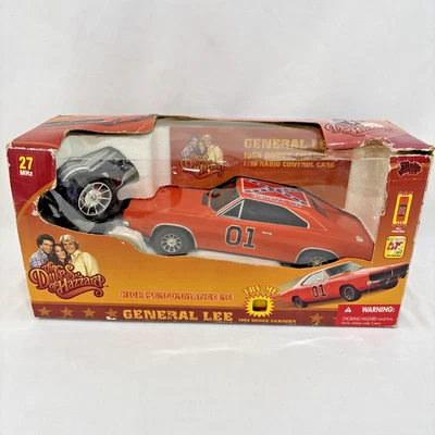 2005 Dukes of Hazzard General Lee RC Car 1:18 Malibu International Untested - Image 1 of 4