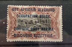 Ruanda Urundi 1916 50c mit Belgisch Kongo OVPT, postfrisch Einzelwert - Bild 1 von 1