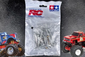 Tamiya Clod Buster Bullhead RC 1:10 Chassis Metal Bag #9405351 FACTORY SEALED - Picture 1 of 3