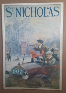 1922 St NICHOLAS Magazine~CHRISTMAS~Wireless~MOLIERE~Radio Car~LYDIA FIELD EMMET - Bild 1 von 24