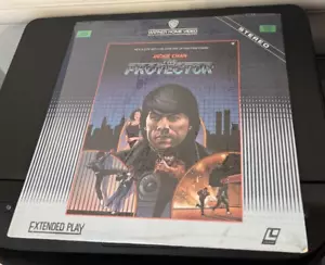1985 Laserdisc LD THE PROTECTOR JACKIE CHAN Danny Aiello SEALED EXTENDED PLAY - Picture 1 of 4