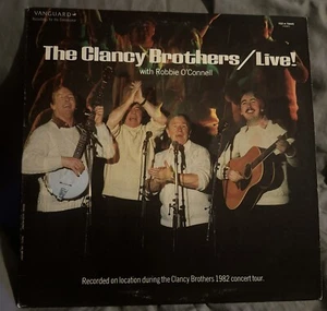 The Clancy Brothers With Robbie O'Connell Live! from 1982 Vinyl Record - Imagen 1 de 13