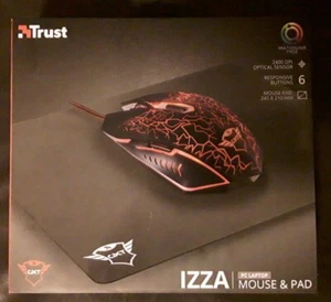  Trust GXT 783 Gaming Mouse & Mouse Pad Bundle - Picture 1 of 4