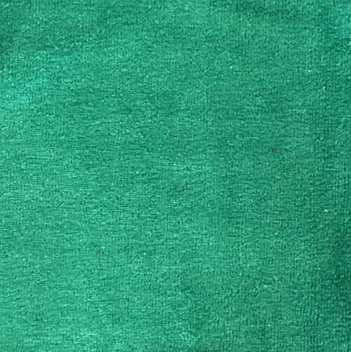 Vintage Green Velour Fabric W:58””xL:1.8 Yards - Image 1 of 4