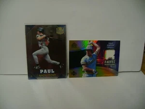 PAUL MOLITOR LOT 1998 TOPPS STARS & STEEL #30 2005 UD REFLECTION  JERSEY#FR-PM - Picture 1 of 2