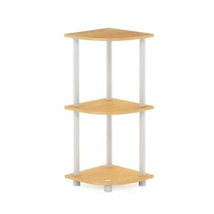 3-stufiges Eck-Vitrinenregal Mehrzweckregal Biene... - Bild 1 von 7