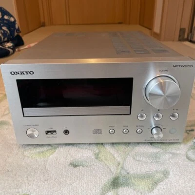 Onkyo CR-N755　Network CD Receiver Silver Junk - Image 1 of 4