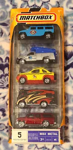 Matchbox 5 Pack 2007 Pronto all'azione #5 Hiway Sports Cars #M0140 Nuovo - Foto 1 di 7