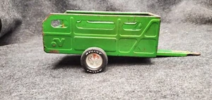 Nylint Truck Trailer Only Green Vintage Farm Accessory 9" long toy stake truck - Picture 1 of 7