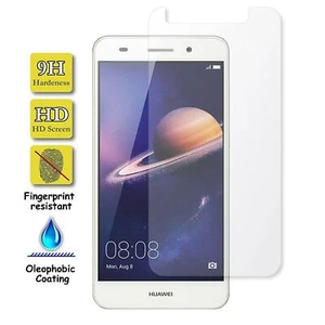 New Pack Of 5 Genuine Tempered Glass Screen Protector For Huawei Y6 2017 MYA-L03 - Picture 1 of 1