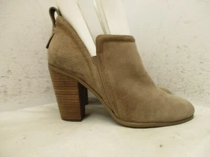 Vince Camuto FRANCIA Womens Stylish Tan Suede Ankle Boot Size 9.5 M - Picture 1 of 11