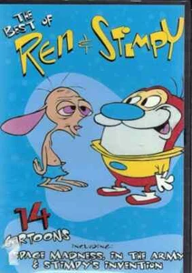 THE BEST OF REN & STIMPY (DVD) VG Disc + Cover Art - NO CASE - Picture 1 of 1