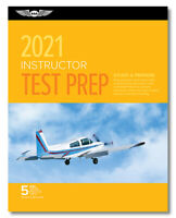 2021Flight Details about  / Hot off the Press Ground Instructor Knowledge Test by Gleim