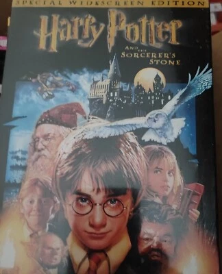 Brand New Sealed Harry Potter and the Sorcerers Stone (DVD, 2002,, Widescreen) - Image 1 of 3