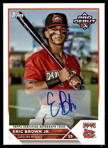 2023 Topps PRO DEBUT ERIC BROWN JR. AUTO PD-36 - Bild 1 von 2