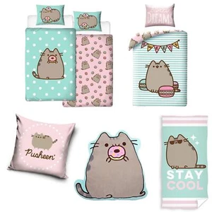 PUSHEEN SCHLAFZIMMER - EINZELNES DOPPELBETTBEZUG SET, HANDTUCH, KISSEN VERFÜGBAR - Bild 1 von 8