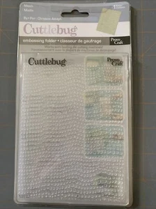 Carpetas de estampado 3D de plástico artesanal Cuttlebug Provo MALLA 37-1151 - Imagen 1 de 2