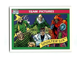 1990 Marvel Comics Trading Card #146 Sinister Six - Picture 1 of 2