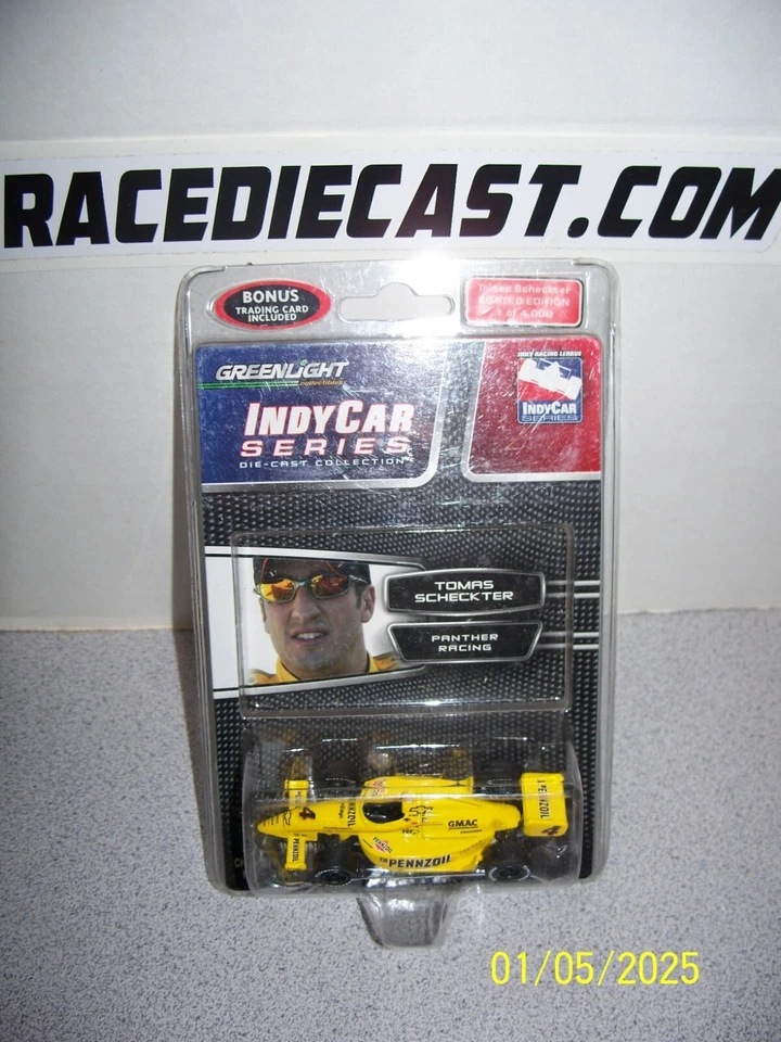 #4 Tomas Scheckter 1/64 Pennzoil Panther Racing Greenlight 2004 IndyCar Foto 1 de 1