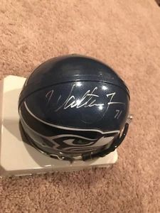 Walter Jones Signed Seattle Seahawks Mini Helmet PSA - Picture 1 of 5