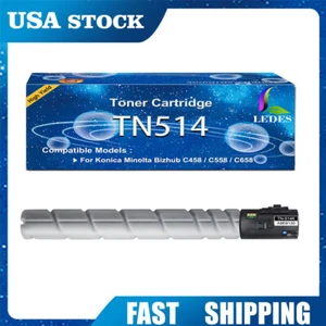 Tonerkartusche TN514K TN514 schwarz für Konica Minolta TN-514K C458 C558 C658 - Bild 1 von 11