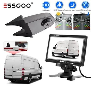 IP68 IR Rückfahrkamera Mit 7" Monitor für Sprinter Crafter Transit Transporter - Bild 1 von 12