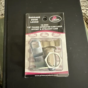 Prime Products 18-3065 7/8" Thumb Key Compartment Door Cam Locks...10 - Bild 1 von 2