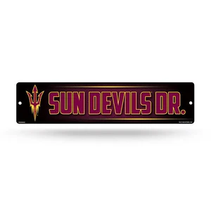 Arizona State Sun Devils NCAA 16" Street Sign for garage, office, man cave - Picture 1 of 6