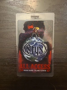 STYX 2009 STYXWORLD TOUR LAMINIERTER BACKSTAGE PASS - All Access - Bild 1 von 2
