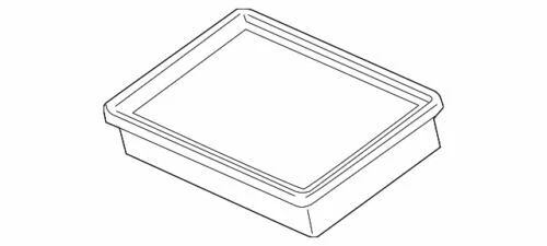 Genuíno GM 2012-2020 Chevrolet Sonic 1.8L conjunto de filtro de ar do motor 25199250 - Imagem 1 de 2