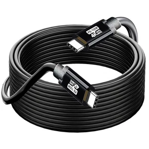 USB C to C Cable 25FT,100W 4K60HZ Type C GEN2x2(Data usb3.1),USB C Video Outp... - Picture 1 of 7